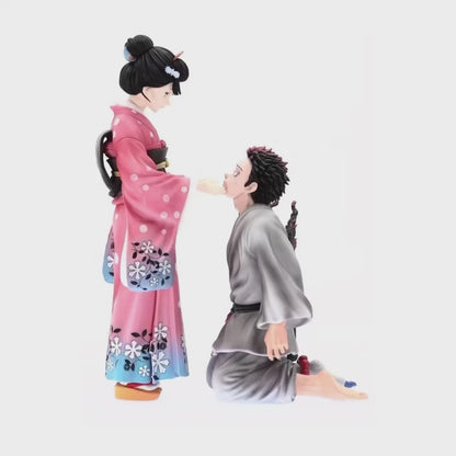 Figuras Coleccionables Demon Slayer Akaza and Koyuki