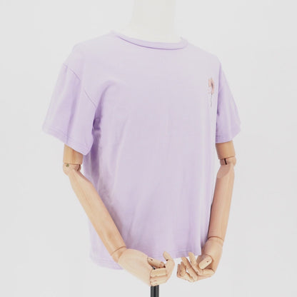 Playera Jacquemus Logo-embroidered Printed Violeta S