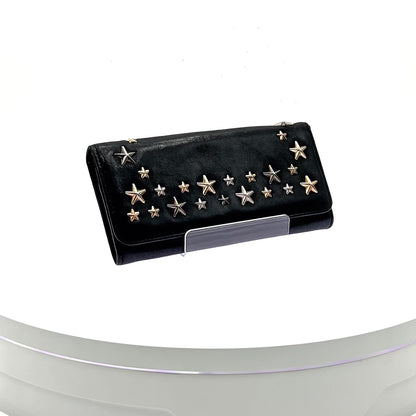 Cartera Jimmy Choo Star Studded Negro