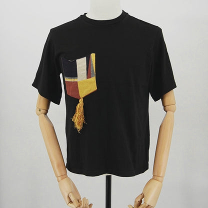Playera Jil Sander Pocket Tassel Black