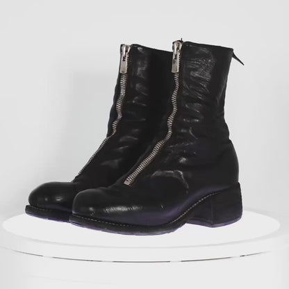 Botas Guidi PL2 Black Horseskin