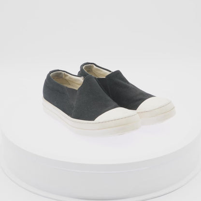 Calzado Rick Owens Canvas Slip-On Sneakers