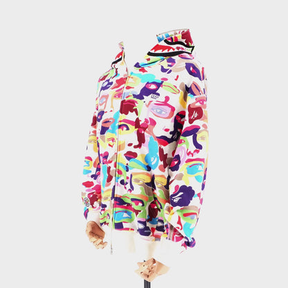 Hoodie A Bathing Ape x KidSuper Multi-Logo Color Pop Full Zip