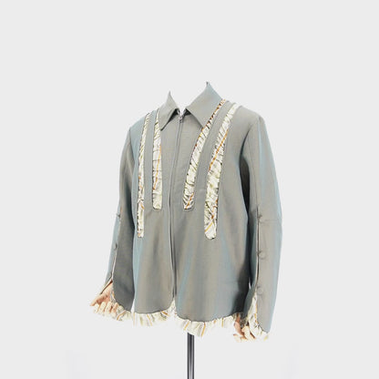 Chamarra Kiko Kostadinov Erasmus Gathered Jacket