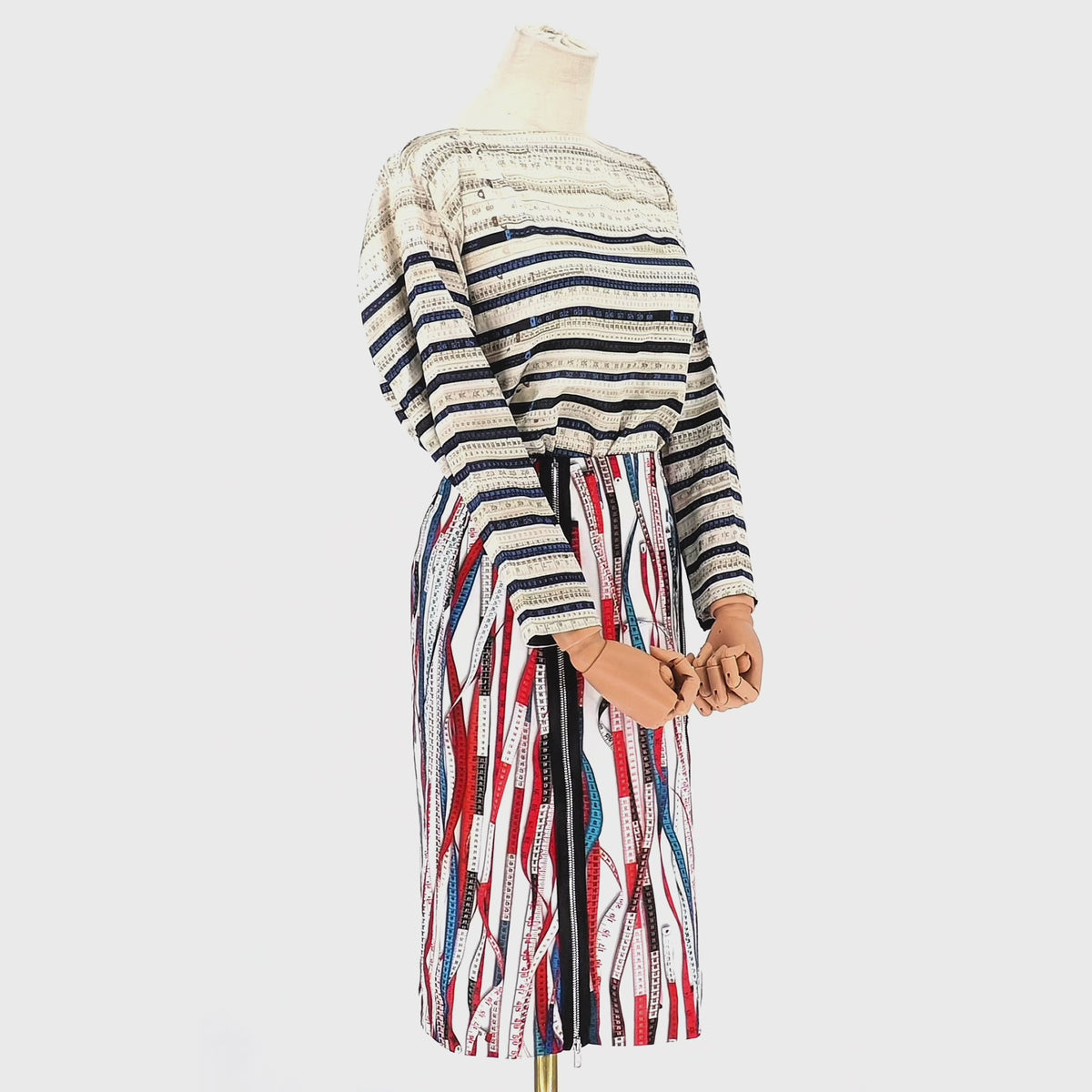 Conjunto Jean Paul Gaultier Tape Measure AW96