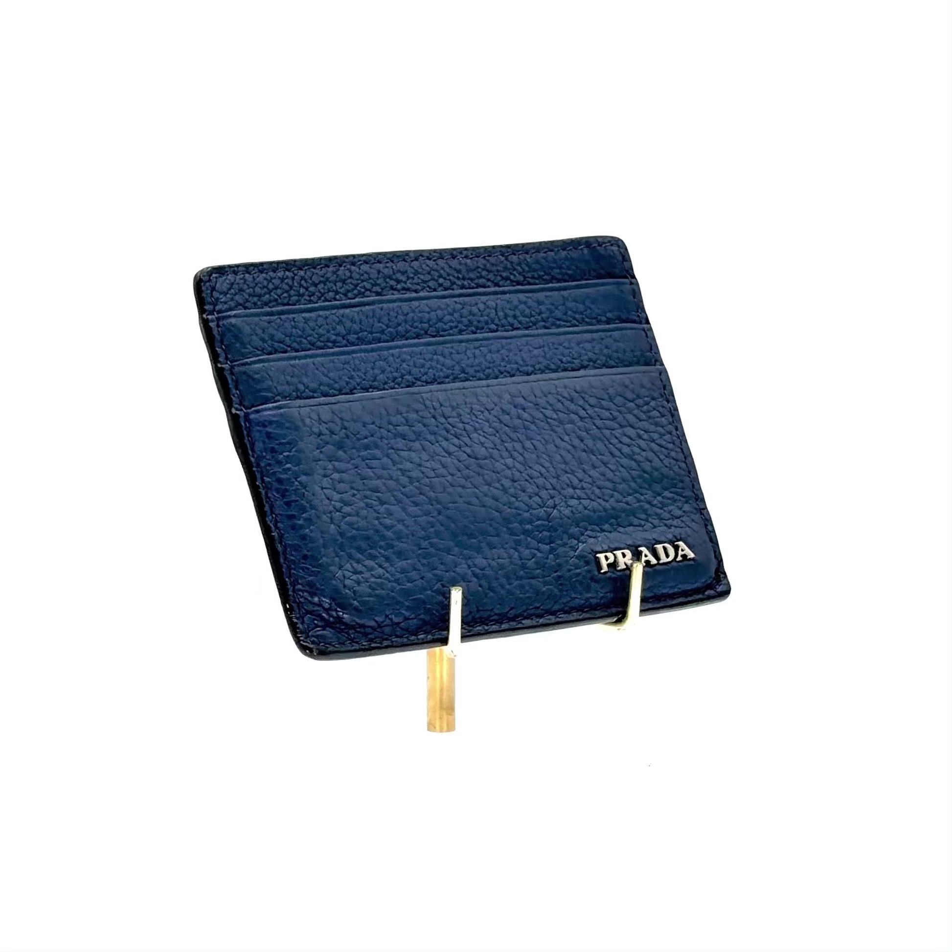 Tarjetero Prada Azul Marino