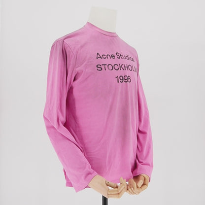 Acne Studios Playera Dirty Pink Manga Larga