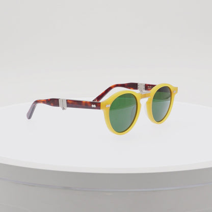 Moscot Lentes Amarillo Obscuro Amarillo