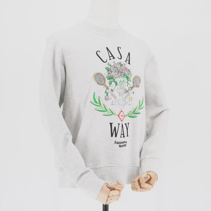 Sueter Casablanca Gray 'casa Way' Sweatshirt
