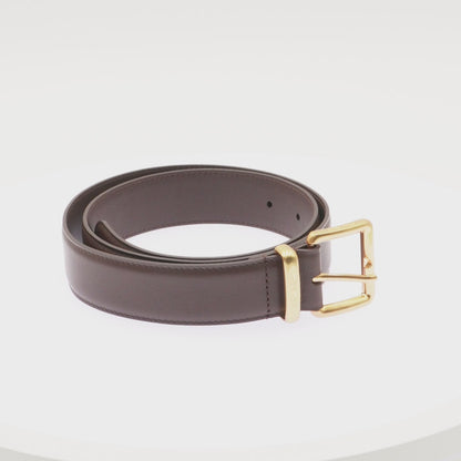 Cinturón Miu Miu Logo-Engraved Buckle