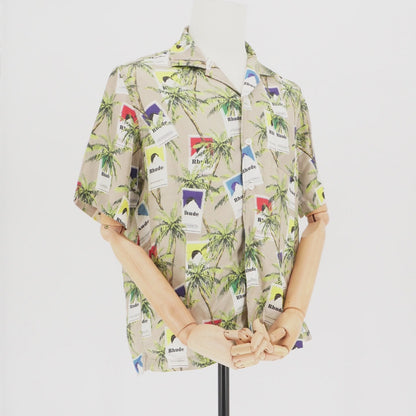 Camisa Rhude Short Sleeve Hawaiian Shirt