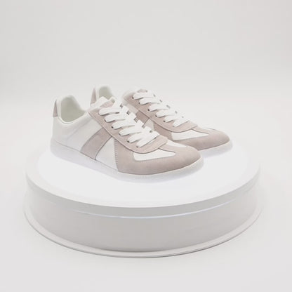 Maison Margiela Tenis Replica Leather Suede White