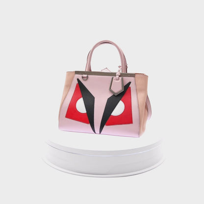 Bolsa Fendi 2Jours Monster Eyes Pink