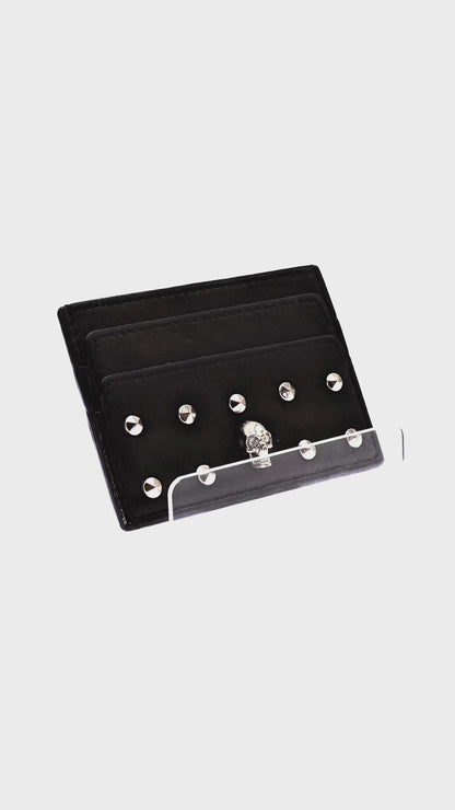 Tarjetero Alexander McQueen Studs