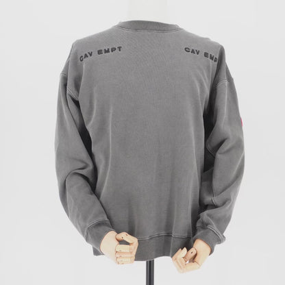 Suéter Cav Empt Design Overdye Heavyweight Ziggurat Crewneck