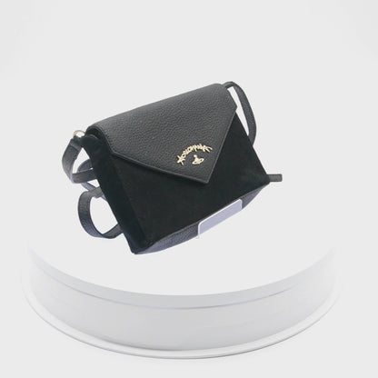 Bolsa Vivienne Westwood Anglomania Envelope Clutch Black