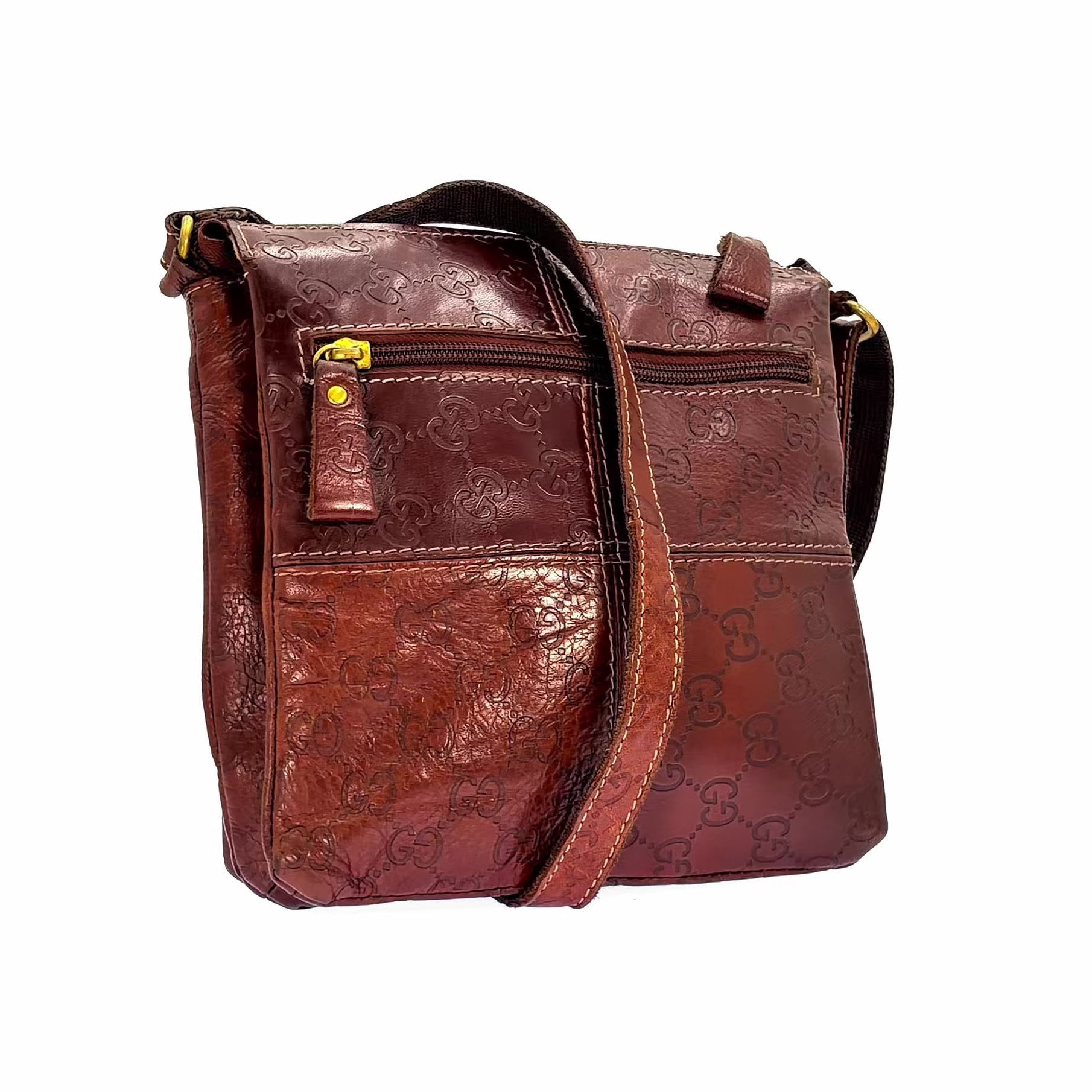 Bolsa de Mano Gucci Monogram Café