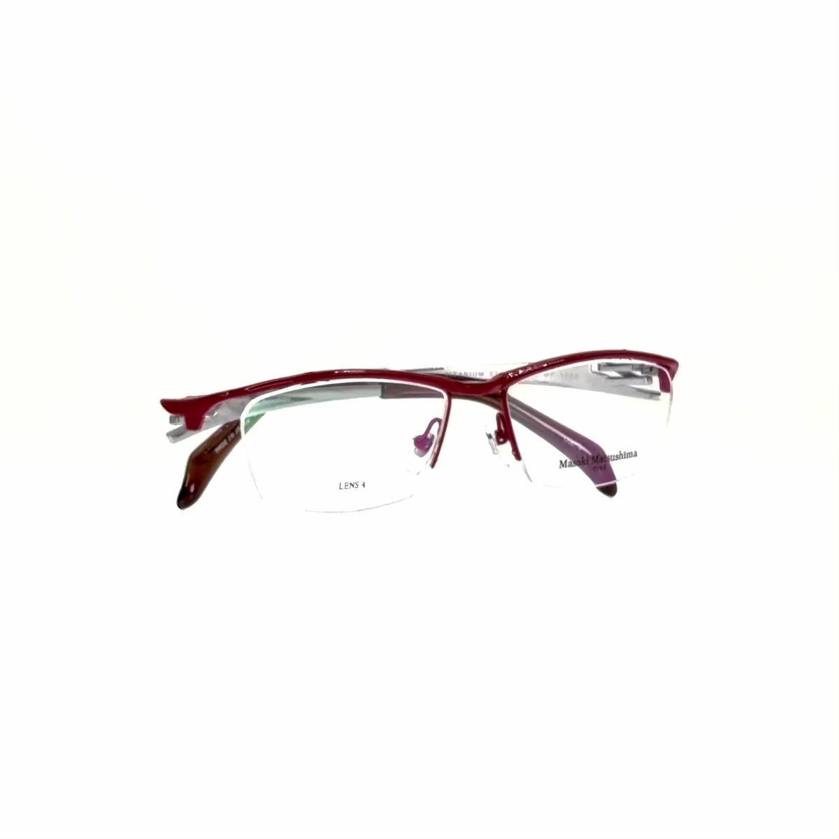 Lentes Masaki Matsushima MF-1268 Rojo