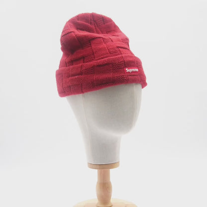Gorro Supreme Beanie Weaved Knit