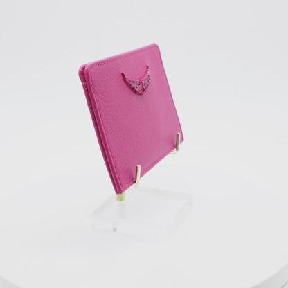 Tarjetero Zadig & Voltaire Leather Rosa