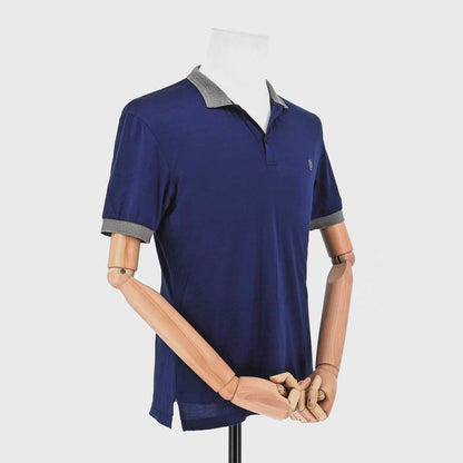 Playera Tipo Polo Alexander McQueen Polo Azul