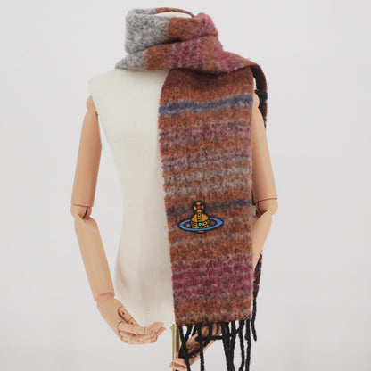 Bufanda Vivienne Westwood Bufanda Mohair Wool Striped