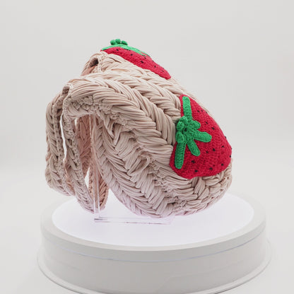 Bolsa JW Anderson Tote J.W. Anderson Woven Strawberry
