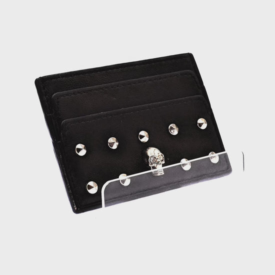 Tarjetero Alexander McQueen Studs