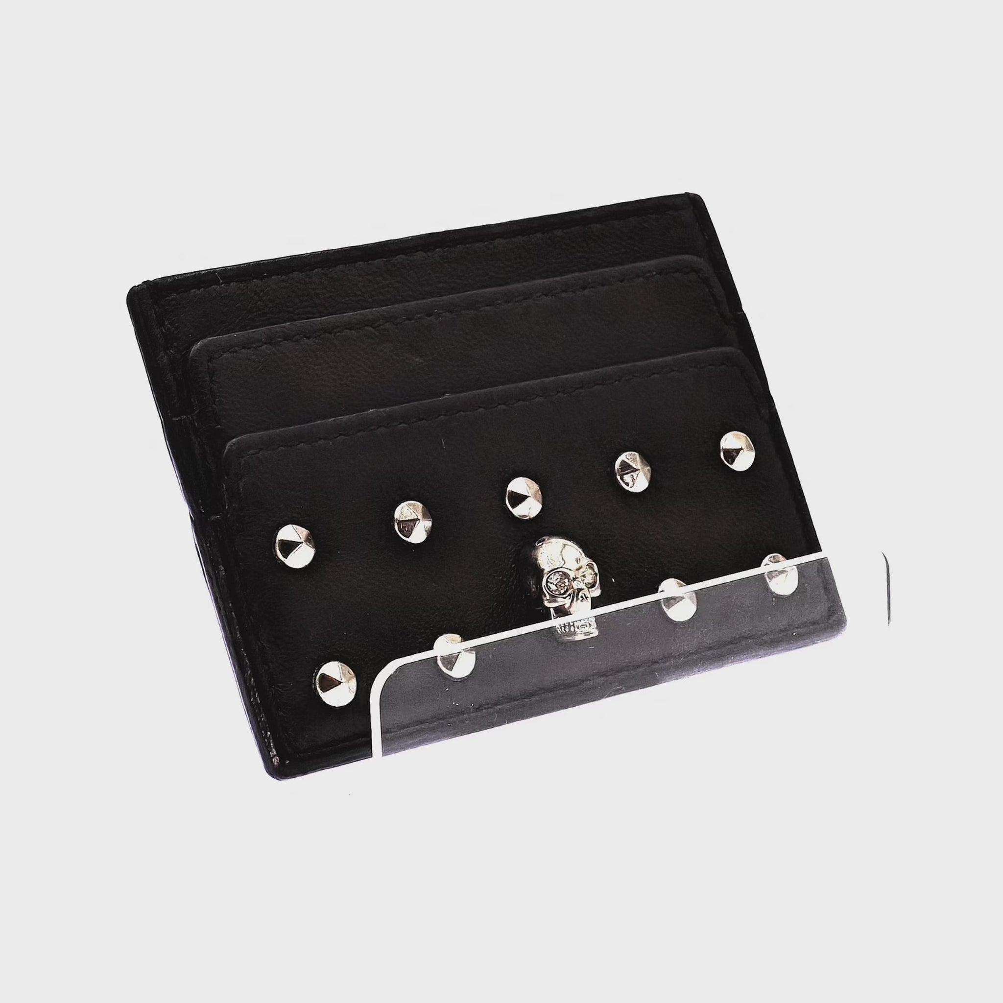 Tarjetero Alexander McQueen Studs