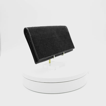 Cartera Gucci Long Wallet GG Canvas