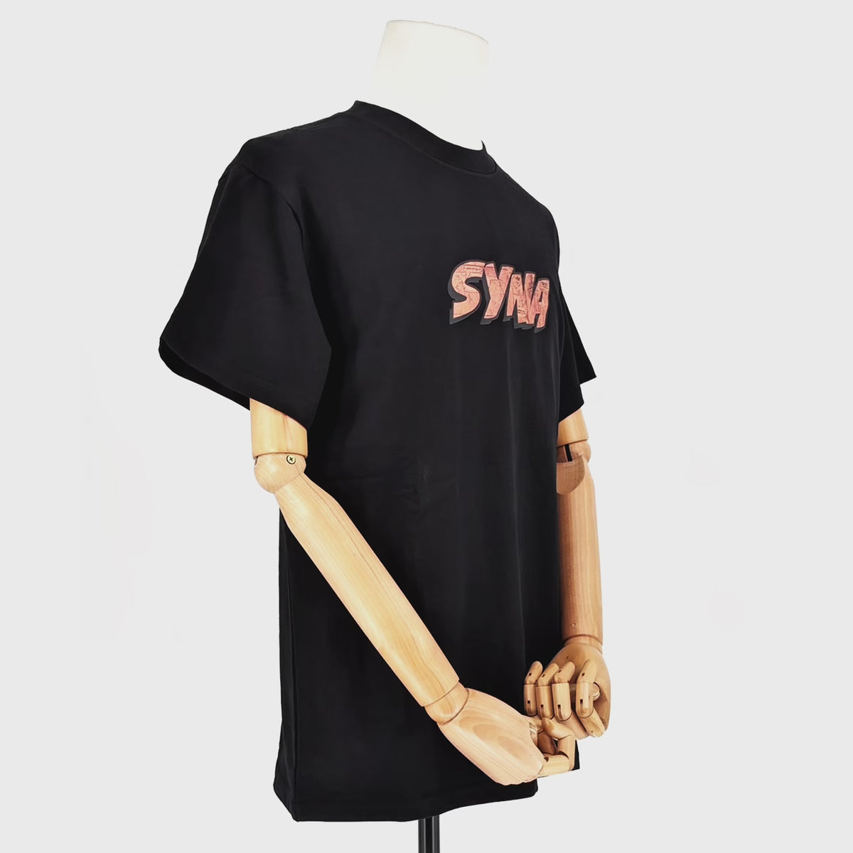 Playera SYNA WORLD Drill Negro M