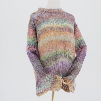 Sueter Acne Studios Ance Studios Rainbow Mohair Sweater