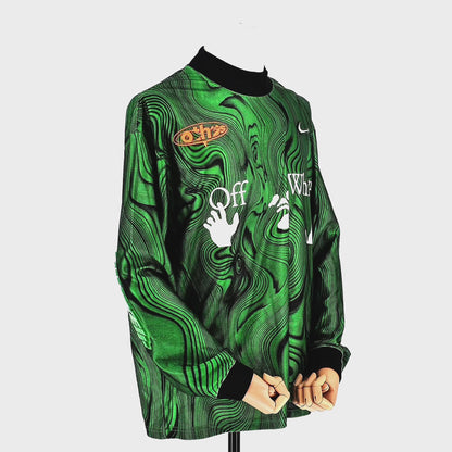 Playera Nike x Off-White Verde