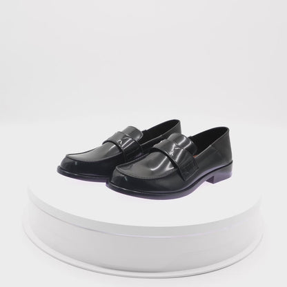 Zapato Maison Margiela Black Leather Loafers