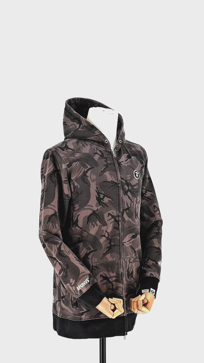 Sudadera AAPE by A Bathing Ape Full Zip Camo