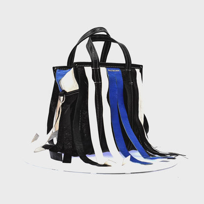 Bolsa Balenciaga Bazaar Tote Fringes