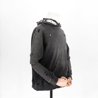 Sudadera Kapital  Gemstone Damaged