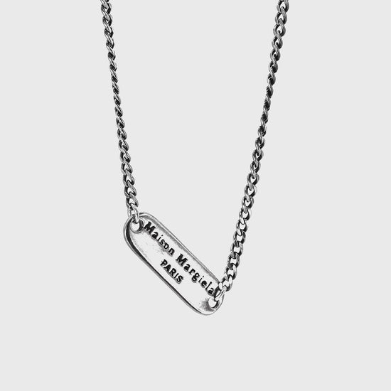 Collar Maison Margiela Plateado