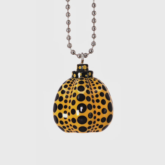 Llavero Yayoi Kusama Pumpkin Amarillo