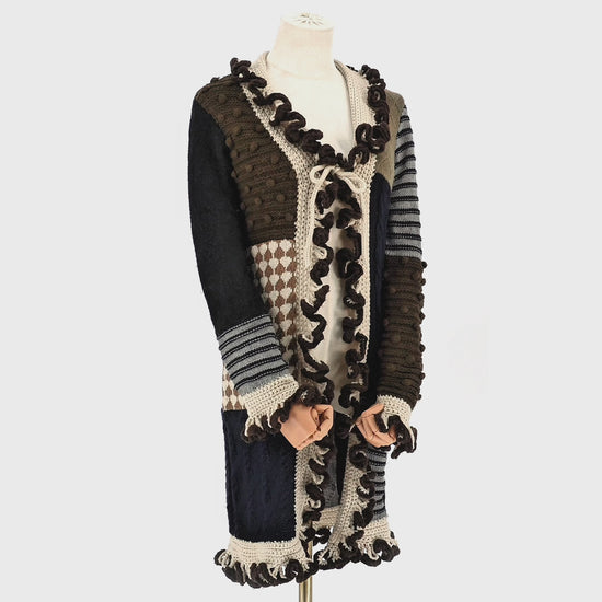 Cardigan Moschino Love Moschino Patchwork