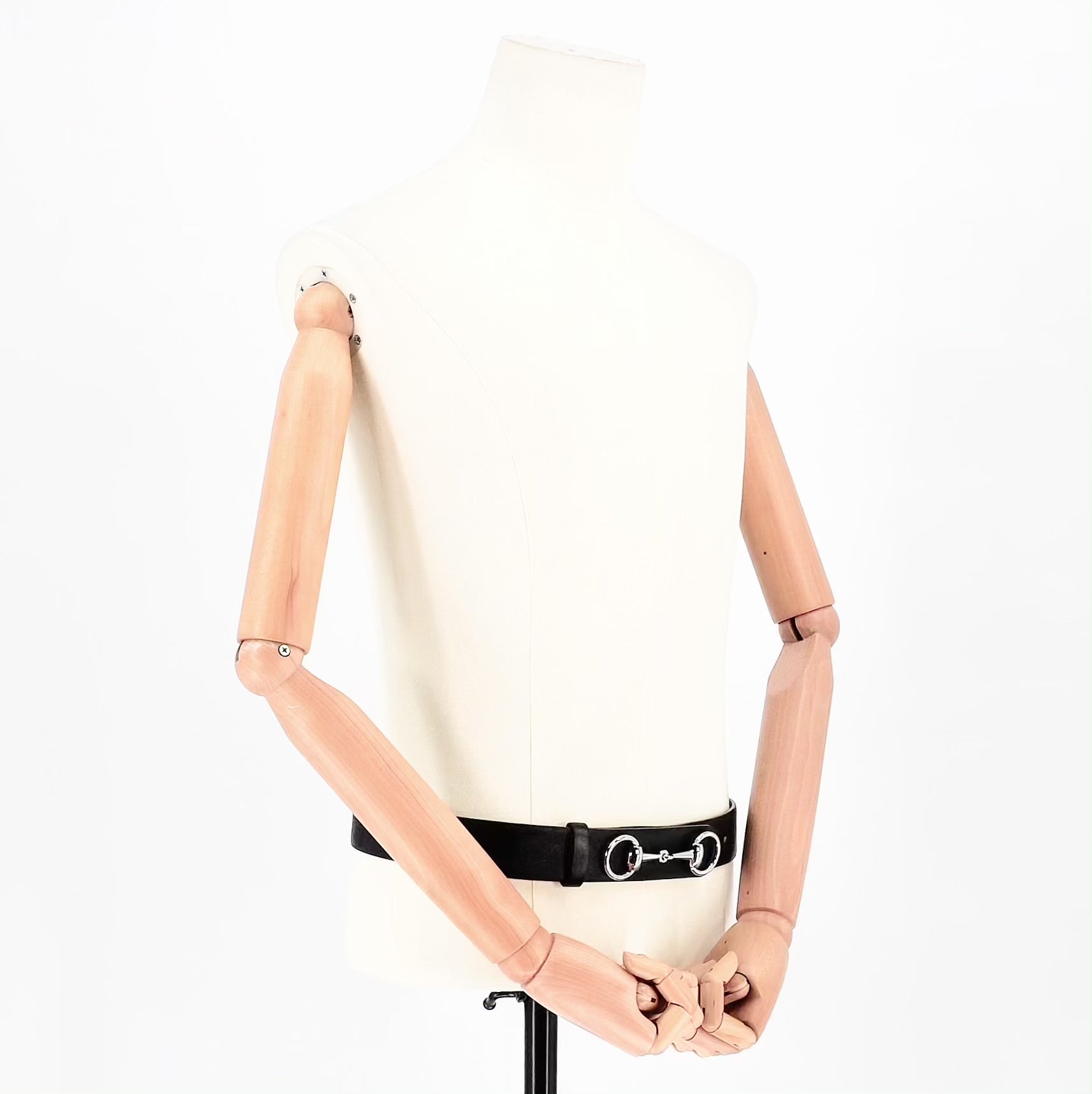 Cinturon Gucci Horsebit Negro