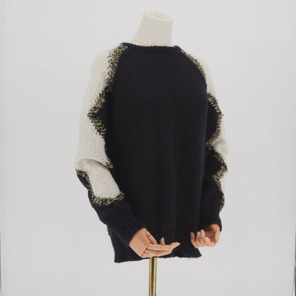 Sueter Saint Laurent Color Blocked