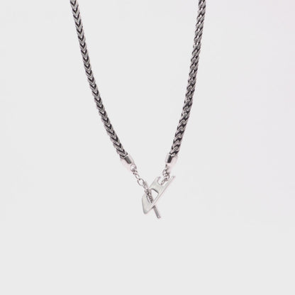 Collar Diesel Chain Silver