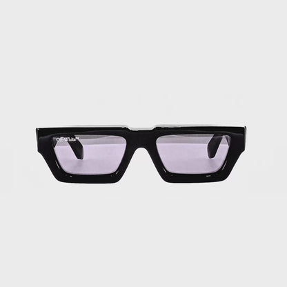 Off White Rectangular Black Glasses