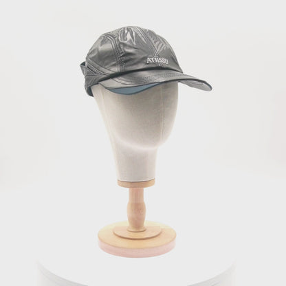 Gorra ATiiSSU Wing Cap PU Leather Black