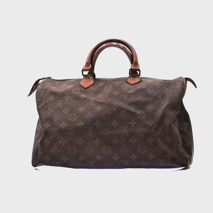 Bolsa Louis Vuitton Speedy Duffle 35 Brown Canvas Monogram
