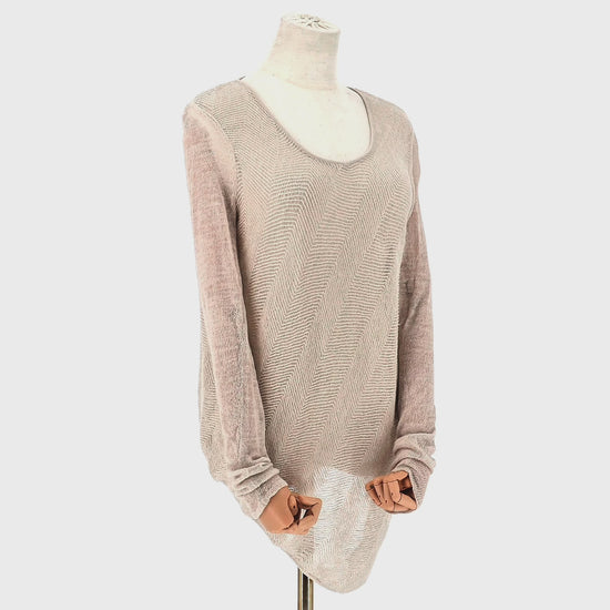 Suéter Helmut Lang Beige