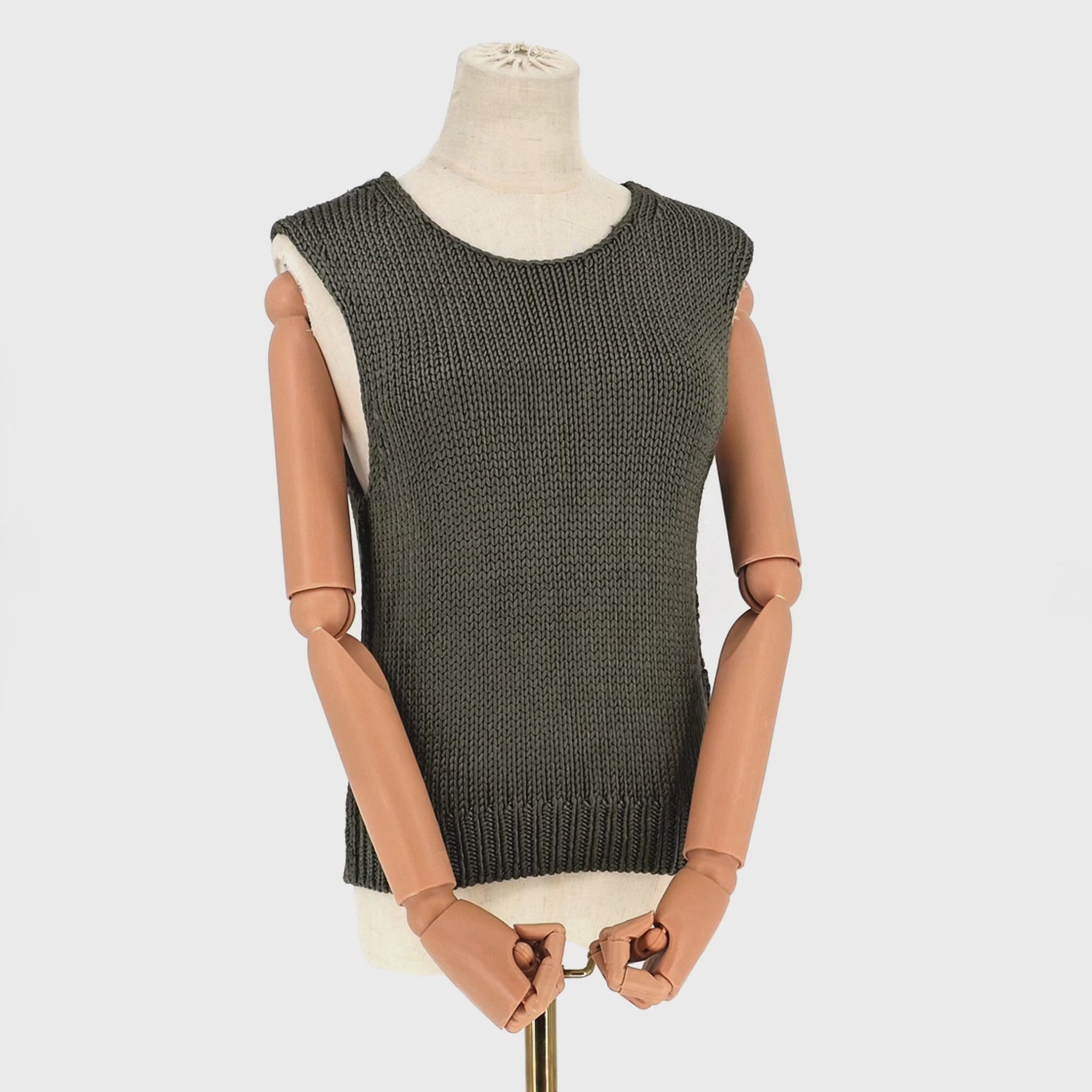 Chaleco Helmut Lang Verde