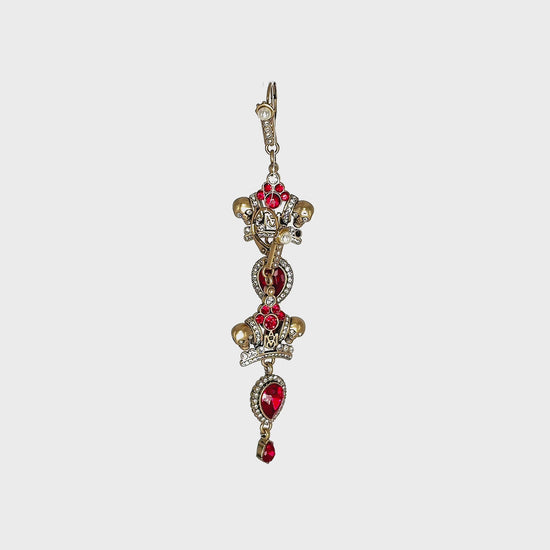Aretes Mcq Skull Earrings