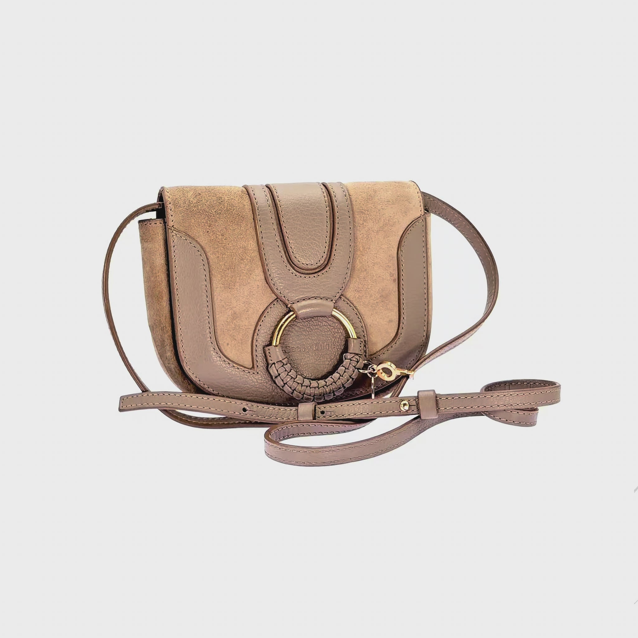 Bolsa See By Chloé beige